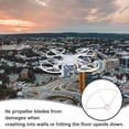thumbnail image 3 of 4pcs Quick Release Propellers Props Protectors Guards Bumpers for Phantom 3 (White), 3 of 9