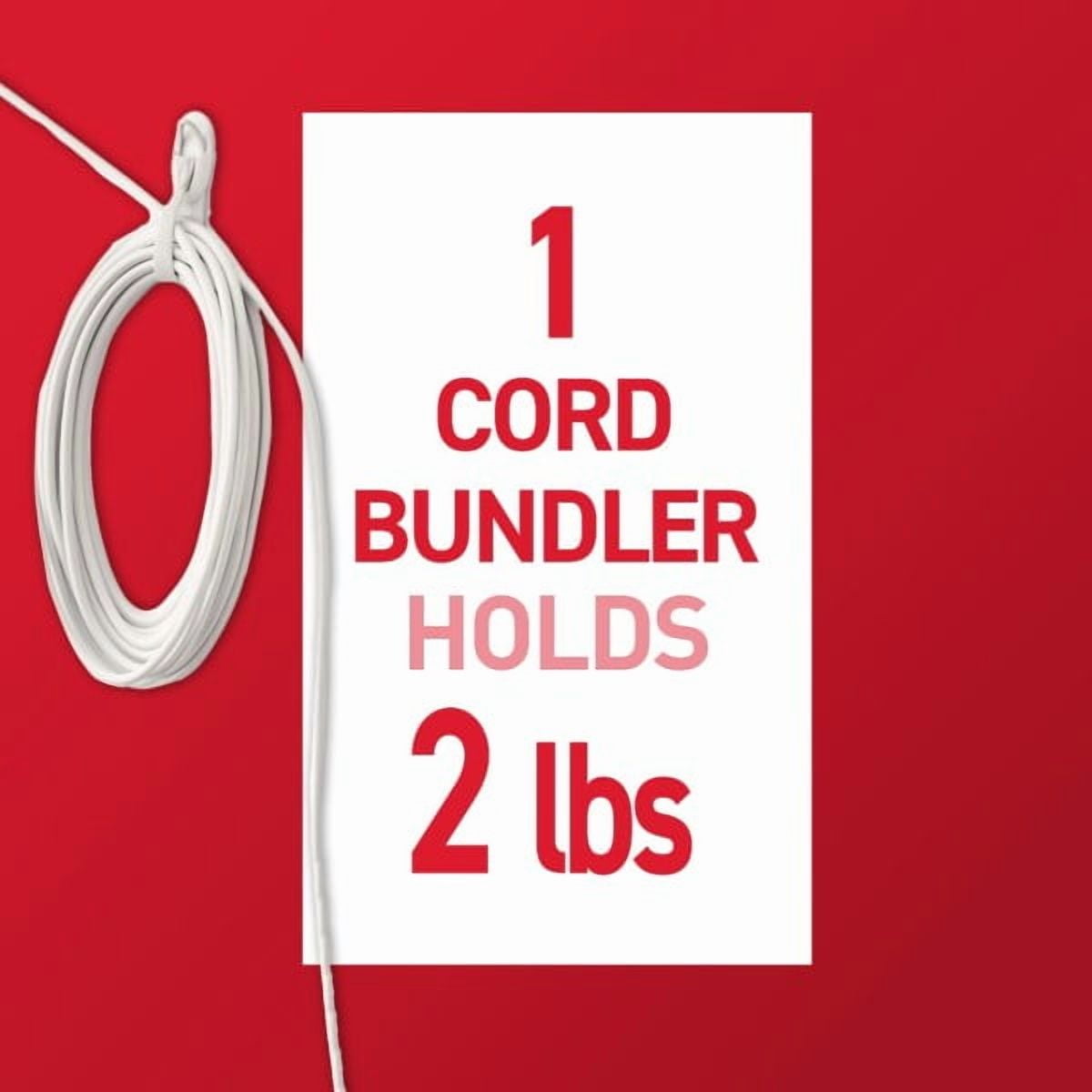 Command Cord Bundlers, 2 Bundlers, 3 Strips