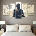 thumbnail image 5 of 5pcs/set Canvas Decoration Wall Decor Painting Buddha Seat Picture 30*50/70/80cm, 5 of 5