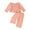 A-4-870-Pink, variant on Toddler Boy Girl Pants Clothes Set, Long Sleeve Round Neck Contrast Color Sweatshirt + Casual Street Long Trousers 2PCS Long Sleeve Sweatshirts Jogger Pants Set 12-24 Months,3-4 Years