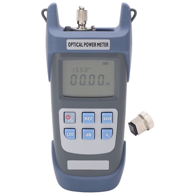 Medidor de potencia de fibra óptica Probador de cable óptico? 50~+26dbm con luz LED para mantenimiento