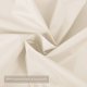 thumbnail image 5 of Cortina de ducha de tela 100 % de calidad hotelera con imanes para baño, 183 x 183 cm, color marfil, 5 of 8