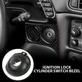 thumbnail image 2 of CROSSDESIGN Black Ignition Lock Cylinder Switch Bezel Fit for C5 Corvette 1997-2004, 2 of 12