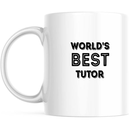 

Custom World s Best Tutor Coffee Mug Cup Gift 11oz