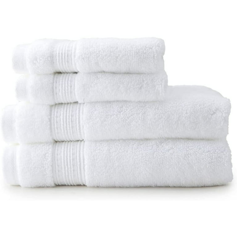 Charisma Luxury 100% Hygro Cotton Hand Towels & Wash Cloths 4Pc