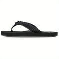 thumbnail image 1 of Women‘s Colorful Strap Flip-flops  Trendy Open Toe Slip On Slides  Summer Lightweight Beach Shoes, 1 of 7