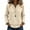 04#Beige, variant on Boho Tops for Women Gauze Fringe Cotton Linen Shirts V Neck Long Sleeve Casual Loose Frayed Raw Hem Beach Blouses 2XL