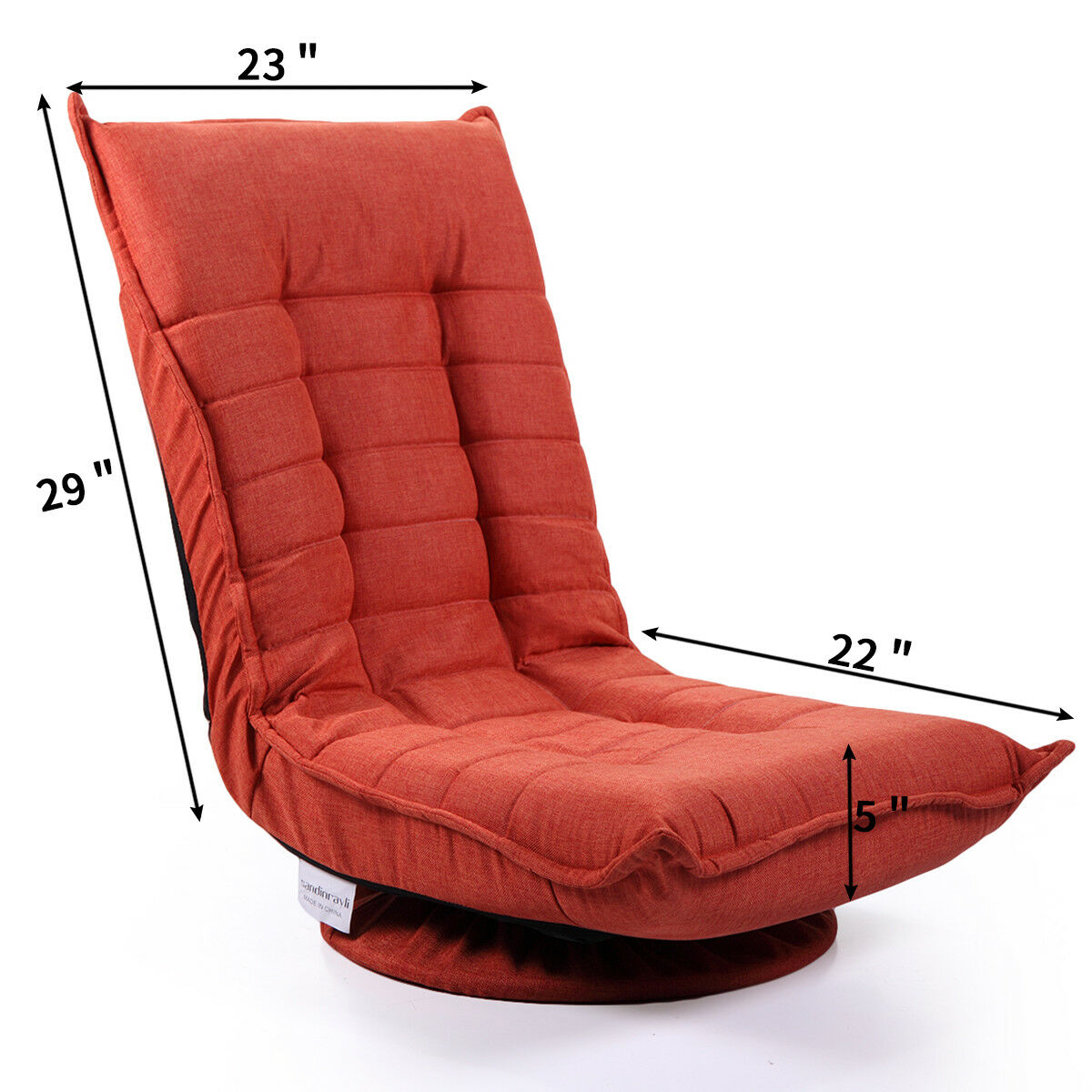 Veryke Lounge Chair, Red - image 2 of 6