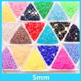 thumbnail image 2 of 1000Pcs 5mm Resina Cristal Jelly AB Color No hotfix Uñas Rhinestones Stud 3D Pretty Nail Art Strass Para Manicura Boda DIY, 2 of 4