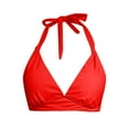 thumbnail image 3 of Women Plus Size Bikini Top Full Coverage Push Up Nylon Spandex Pool Party, 3 of 4