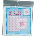 thumbnail image 2 of (2 pack) Jack Dempsey Stamped White Quilt Blocks 18"X18" 6/Pkg-XX Star, 2 of 3