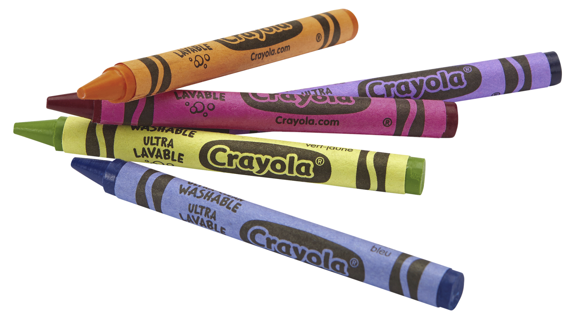 Crayola Ultra Clean Washable Color Max Crayons, Large Size, Set of 8, Multi-Color - image 3 of 6