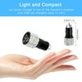 thumbnail image 5 of Otostar Dual USB Car Charger, 4.8A Output, Bling Crystal Diamond Car Decorations Accessories Fast Charging Adapter for iPhones Android iOS, Samsung Galaxy, LG, Nexus, HTC (AB) C64, 5 of 8