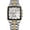 gold white, variant on Luxury Man Quartz Wristwatch Waterproof Luminous Chronograph Men's Square Sport Watches Stainless Steel Men Watch