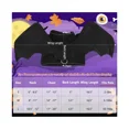 thumbnail image 5 of -m-Alas de murciélago para mascotas, disfraz de Halloween, negro, genial, para perro, gato, murciélago negro, para cambiarse, 5 of 5