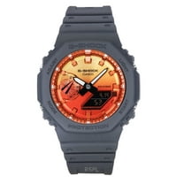 Casio G-Shock Analog Digital Bio-Based Resin Strap Multicolor Dial Quartz GA-2100FL-8A 200M Mens Watch