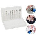 thumbnail image 3 of 10PCS Nail Drill Bit Set Professional Assorted Manicure Drill Bit Nail Art Tool, 3 of 6