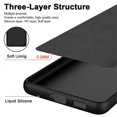 thumbnail image 5 of Funda protectora de TPU de goma 2,2 mm yuxing para Oppo A79 5G/A2 5G Negro, 5 of 5