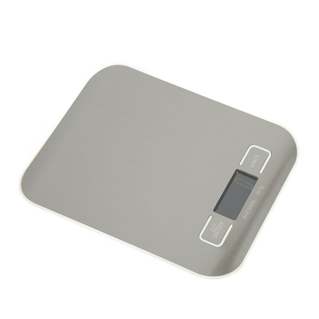 Balance Électronique en Acier Inoxydable, Balance de Cuisine Portable HD Balance de Cuisine Numérique Fiabilité Exceptionnelle