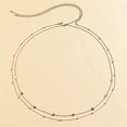 thumbnail image 3 of Cadena de cuentas en capas para la cintura, cadena para el vientre, cadena de lentejuelas para el estómago, accesorios de joyería para el cuerpo para mujeres y niñas Sincero Hogar, 3 of 5