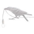 thumbnail image 3 of Aplique de pared para el hogar Lámpara de pared de pájaro de resina Sala de estar Lámpara de enchufe E14, Pájaro sentado, Blanco, Enchufe de EE. UU., Luz de escritorio Yuarrent HA003392-16B, 3 of 7
