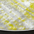 thumbnail image 3 of SAFAVIEH Skyler Jobeth Distressed Area Rug, Silver/Green, 6'7" x 6'7" Round, 3 of 8
