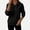 A05-Black, variant on Womens Sweaters Hooded Long Sleeve Cable Knit Drawstring Pullover Solid Regular Fall Winter Tops