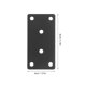 thumbnail image 2 of IDEANATEGRATE 10Jgo Escuadras De Acero Inoxidable Negras Para Esquinas Soporte Plano Para Estantes De Madera, 2 of 6