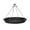 Black, variant on Nilnehc 12.8" Platform Bird Feeder,Hanging Tray Squirrel Feeder,Bird Seed Catcher Tray,Bird Viewing,for Attracting Birds Outdoors,Backyard Decoration,Gift Ideas for Bird Lovers, Black
