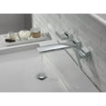thumbnail image 4 of Delta T3599LF-SS-PR-WL Pivotal 1.2 GPM Wall Mounted Widespread Bathroom Faucet - Lumicoat, 4 of 7