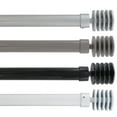 thumbnail image 4 of Evideco Adjustable 1" Single Window Curtain Rod 50" to 82" Grey - 50" to 82" L x 1" D taupe, 4 of 5