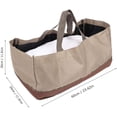 thumbnail image 2 of FlkwoH portátil de gran capacidad de tela Oxford bolsa de transporte de troncos ramitas bolsa de almacenamiento de ramas bolsa de leña y bolsa de troncos para chimeneas, 2 of 5