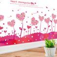 thumbnail image 4 of Heart Stickers Wall Stickers,DIY Plant Removable Wall Decal Family Home Sticker Mural Art Home Decor Custom Stickers, 4 of 6