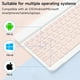 thumbnail image 5 of Teclado recargable compatible con Bluetooth Teclado inalámbrico portátil compacto para Android Windows iOS Tablet iPhone iPad Samsung, 5 of 5