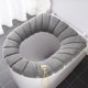 thumbnail image 2 of Alfombrilla de baño suave para el asiento del inodoro, elástica, fácil de colocar, con funda acolchada, cómoda y lavable., 2 of 3