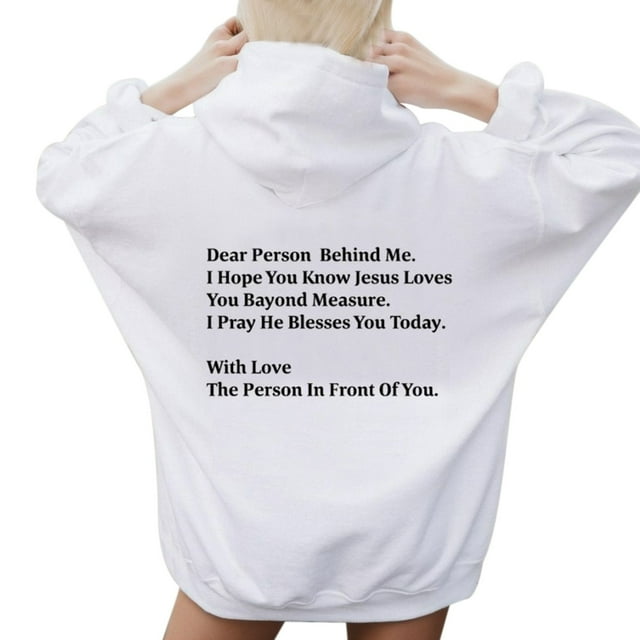 Gibobby Sudadera con capucha mujer, Sudadera con Capucha Sudadera con Capucha para Mujer(Blanco,M)