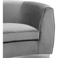 thumbnail image 5 of Meridian Furniture Julian Grey Velvet Sofa, 5 of 7