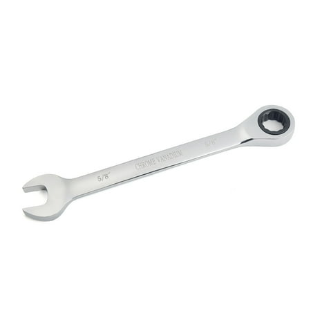 - Combination Wrench Ratchet Chromium Vanadium Steel, 5/8