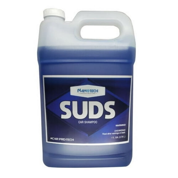 Nanotech Surface Solutions Suds Car Shampoo - Car Wash Soap - Cleans Without Scratching, Safe on Paint Sealants & Ceramic Coatings - Works with Foam Cannons or Buckets - 128 Oz.