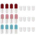 thumbnail image 1 of 12pcs Portable Mini Capsule Shape Lip Gloss Tube DIY Lip Gloss Container Bottles, 1 of 8