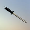 thumbnail image 4 of Diamond Carbon Steel Sharpener Rod Honing Steel 12 Inch Rod with Ergonomic Rubber Handle, 4 of 8