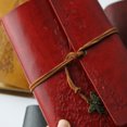 thumbnail image 4 of kjfeif Classic kraft Paper Strap Notebook Portable Creative Butterfly Diary Book Gift Notebooks for Men Women, Daily Journal for Work Business Note Taking, Office School Supplies 208 x 142 mm, 4 of 8