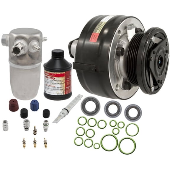 Four Seasons 6724NK A/C Compressor W/Kit Fits select: 1991 CHEVROLET CAPRICE, 1991-1993 BUICK ROADMASTER