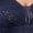 Navy Blue, variant on AURA Plus Size Evening Dress Deep V Neck Long Sleeve A Line Formal Party Gown Polyester Tie Dye Long Length
