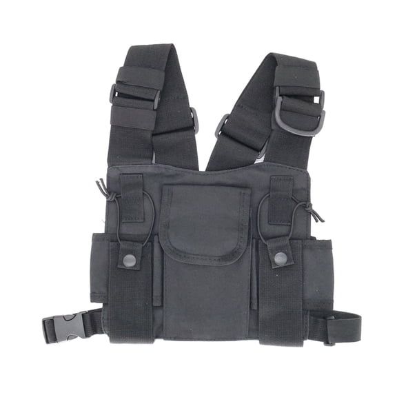 Yammee Radio Harness Sports Chest Bag Water Resistant Lightweight Chest Pack Vest Bags