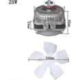 thumbnail image 2 of 220v 25w 35w 40w 60w Fridge Fan Motor for Refrigerator Freezer Ventilated Cold Cab xh, 2 of 5
