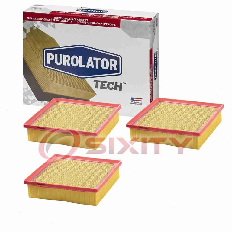 3 pc Purolator TECH TA36116 Air Filters for 04861756AA 17801-0P050