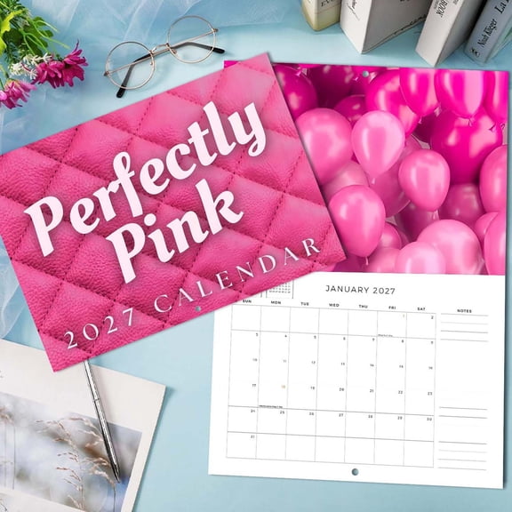 LEFXSMR 2027 Wall Calendar, 16.54"x11.69" January-December Wall Calendar Planner, Thick Paper Monthly Calendar for Schedule Tracking Daily Organizer