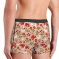 thumbnail image 3 of KLL Dragonfly Mushroom Men's Cotton Boxer Briefs Underwear-Medium, 3 of 8