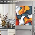thumbnail image 3 of Yayeee Magnetic Dishwasher Cover for The Front Decoration Home Kitchen Machine Sticker Protector, Abstract Wavy, 3 of 6